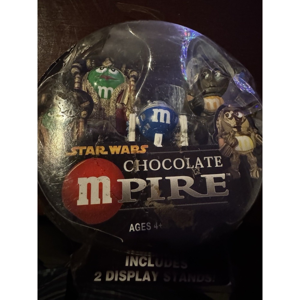 Star Wars M&M'S Chocolate M-PIRE - Queen Amidala, R2-D2 & C-3PO Action Figures